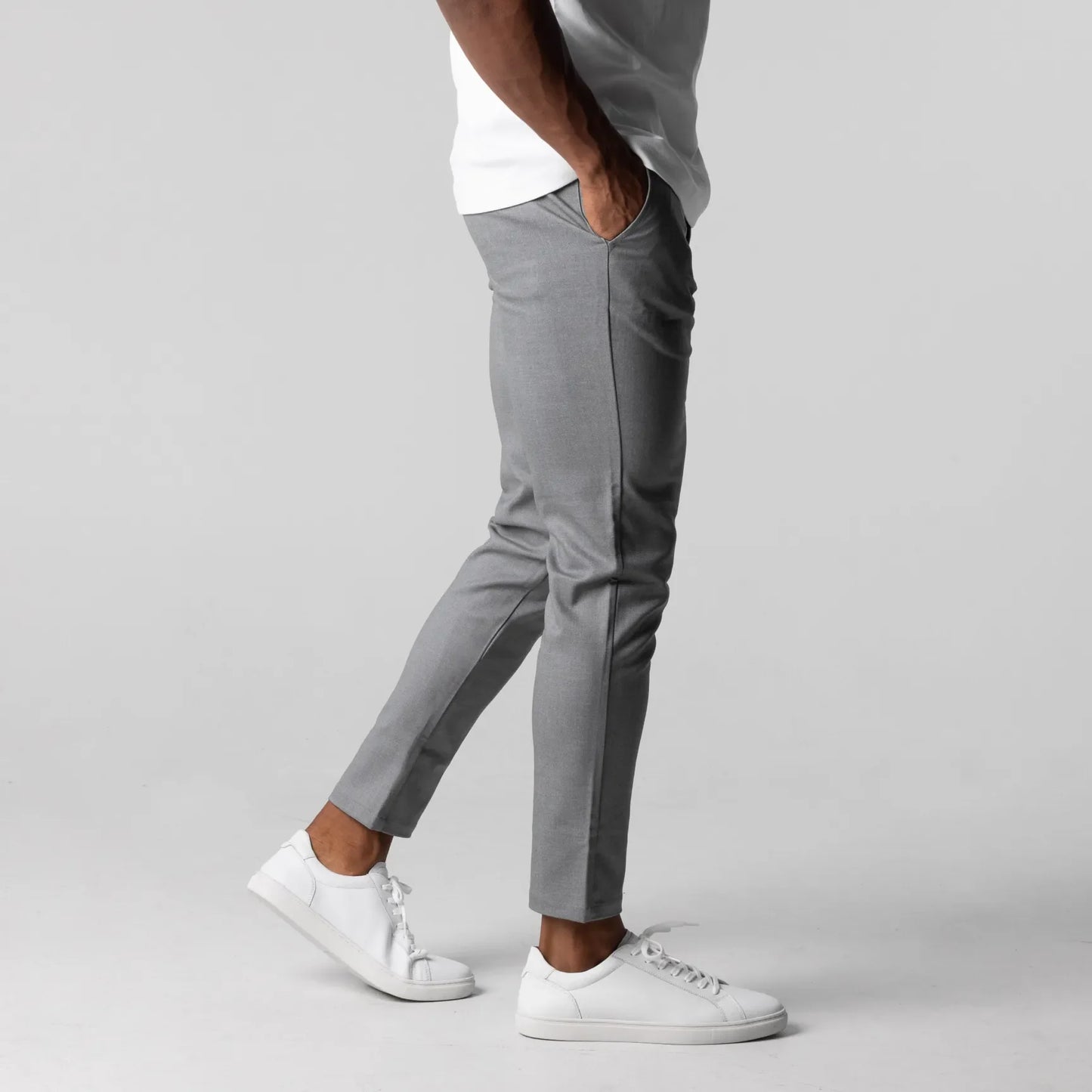 Pantalón chino elástico de corte slim | Luca