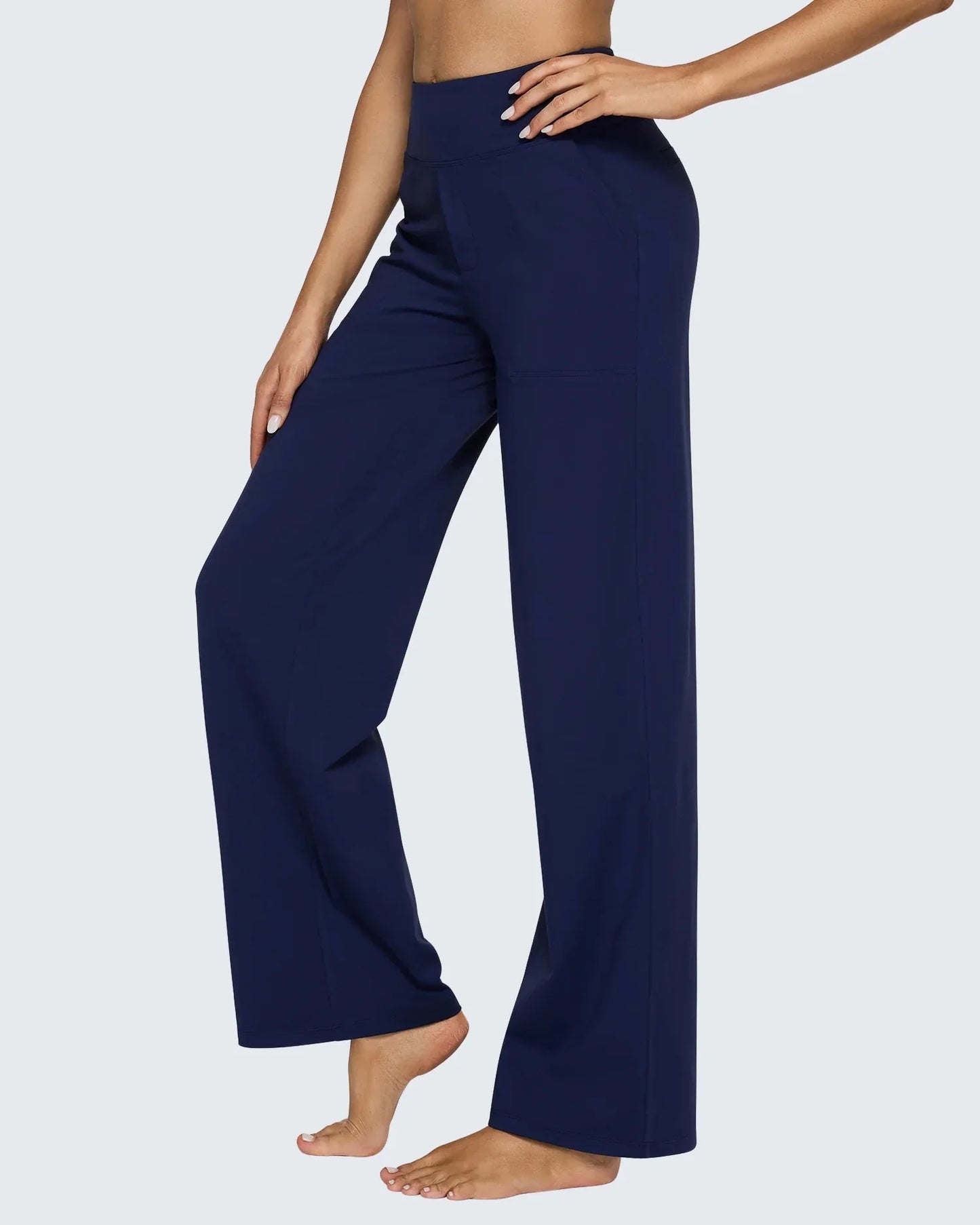 Pantalón fluido de cintura alta | Naira