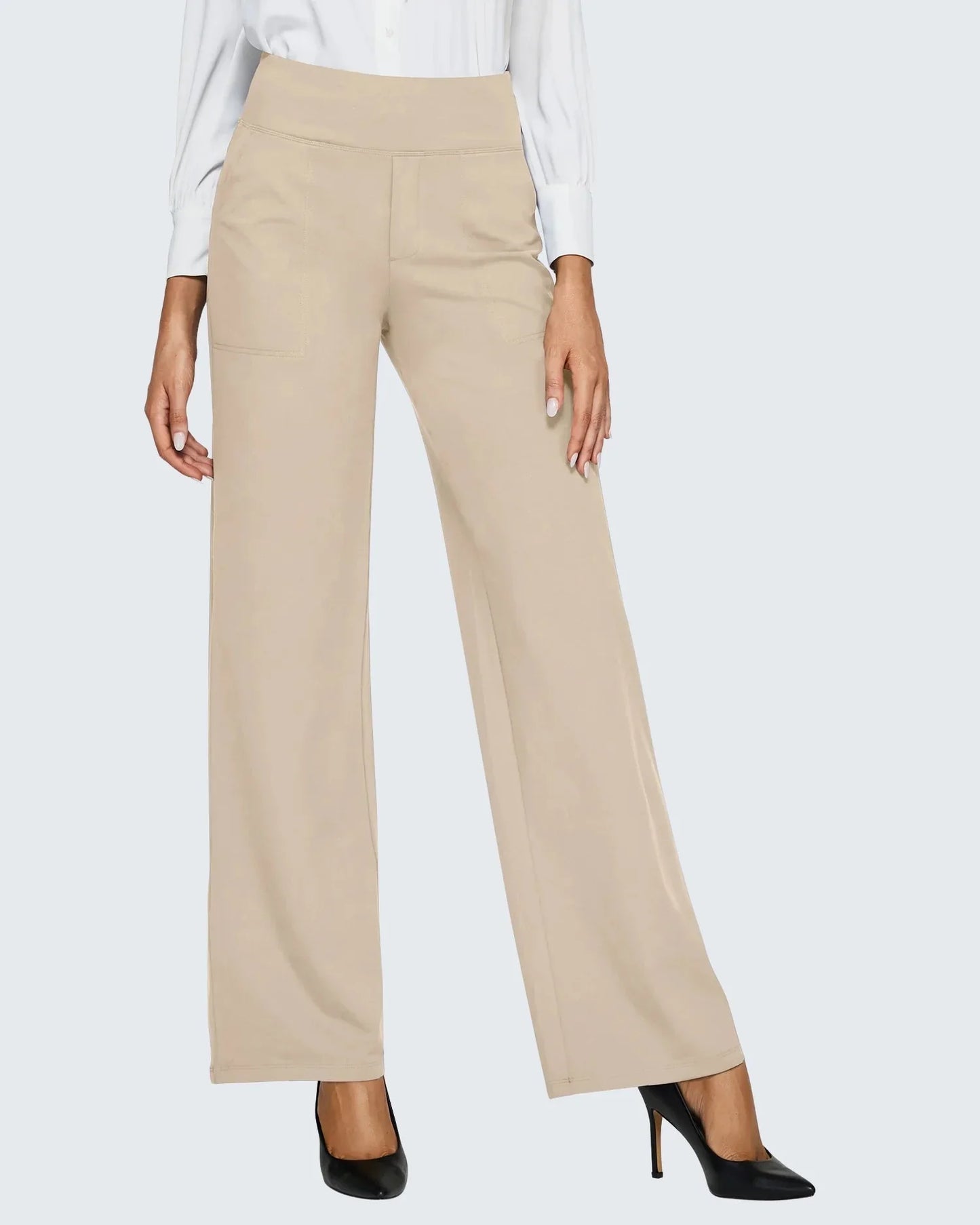 Pantalón fluido de cintura alta | Naira