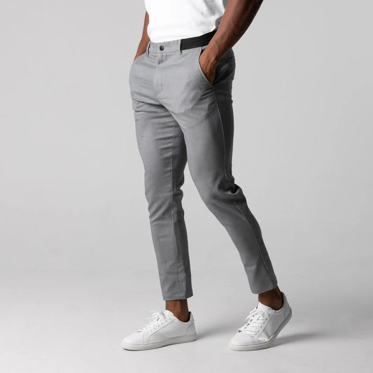 Pantalón chino elástico de corte slim | Luca