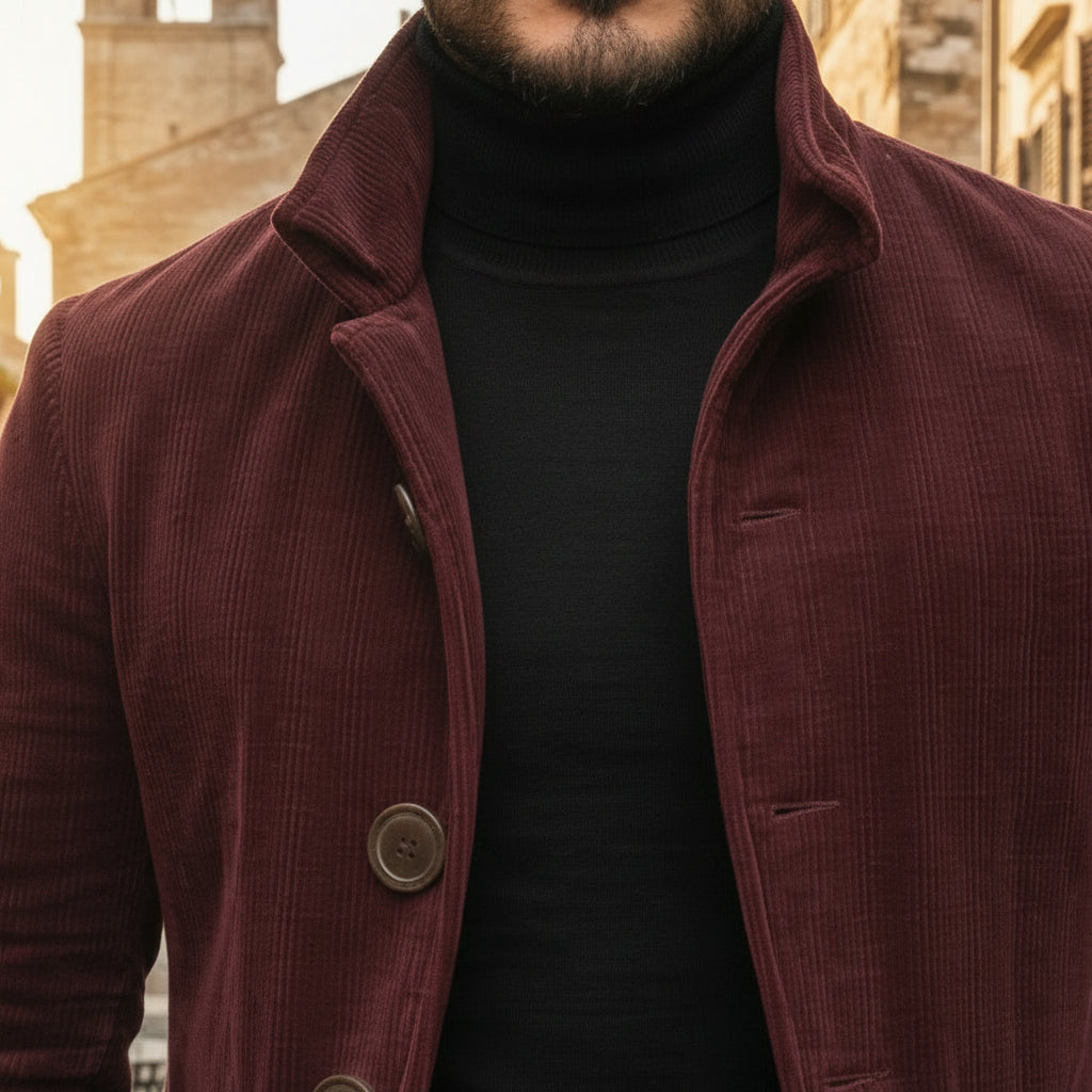 Abrigo slim de corte elegante | Renzo