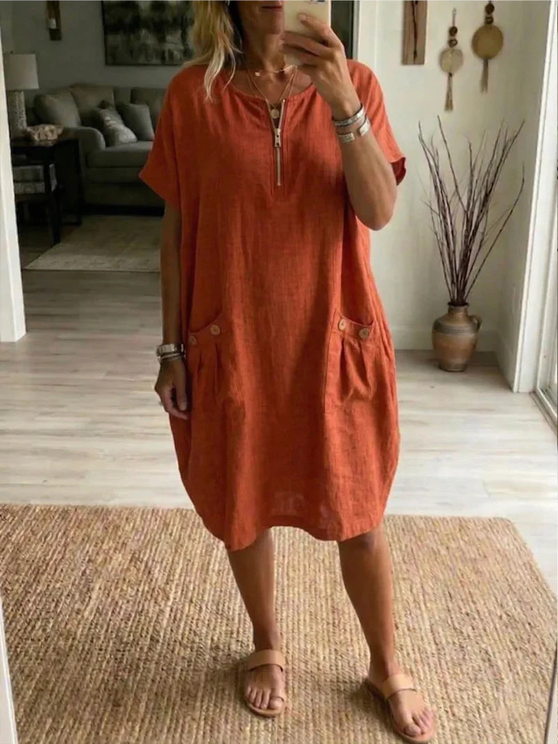Vestido con cremallera | Teresa