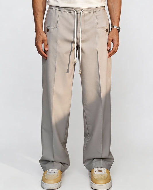 Pantalón relaxed fit con cordón | Alessio