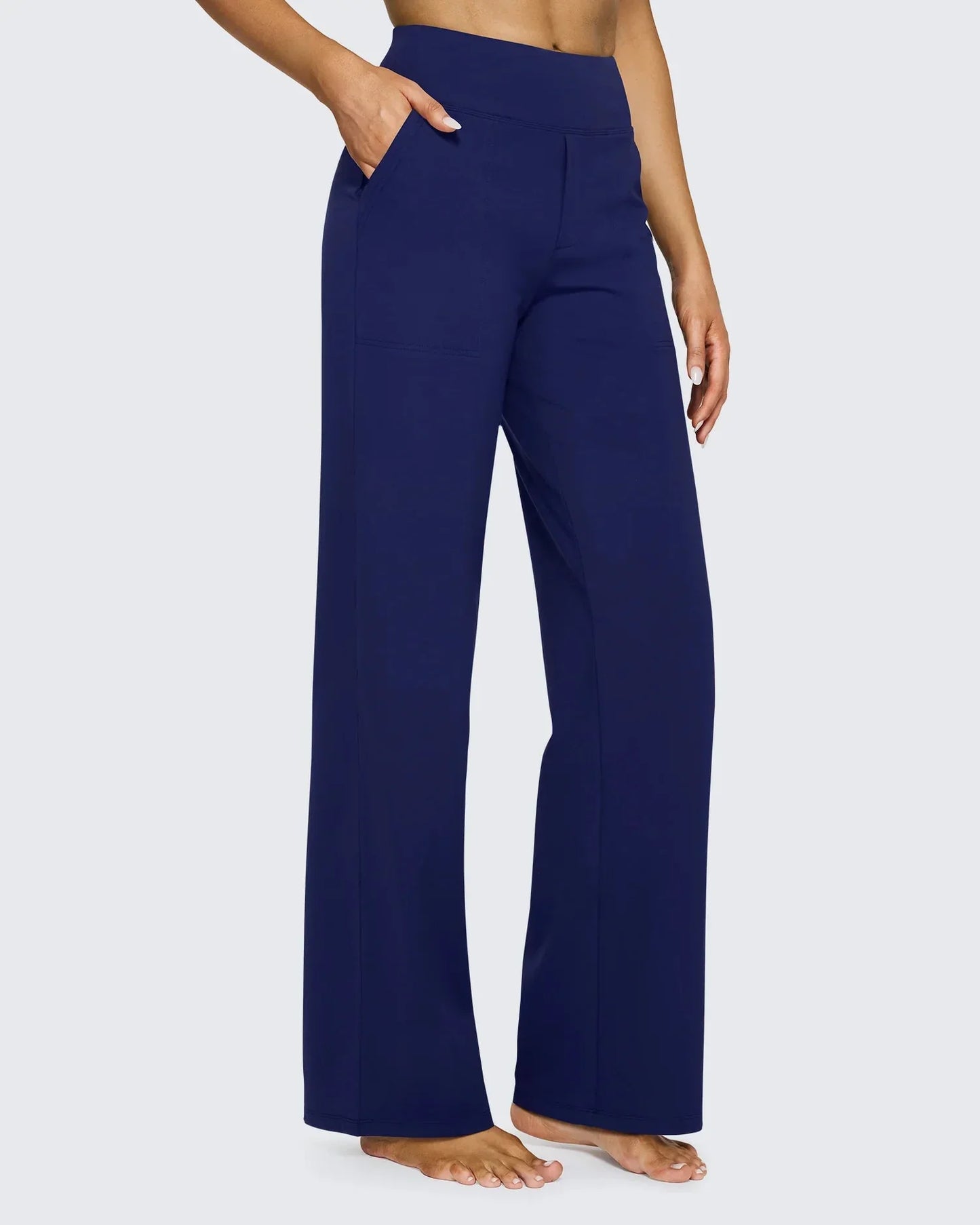 Pantalón fluido de cintura alta | Naira