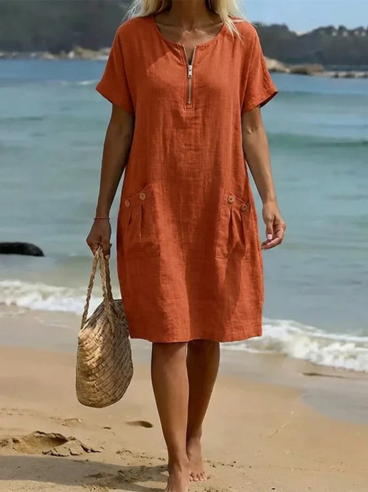 Vestido con cremallera | Teresa